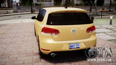 Volkswagen Golf GTI Mk6 2010 pour GTA 4