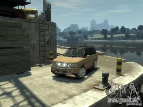 Range Rover Supercharged 2008 pour GTA 4
