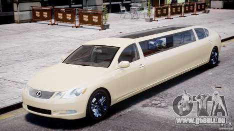 Lexus GS450 2006 Limousine pour GTA 4