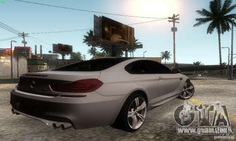 BMW M6 Coupe 2013 für GTA San Andreas