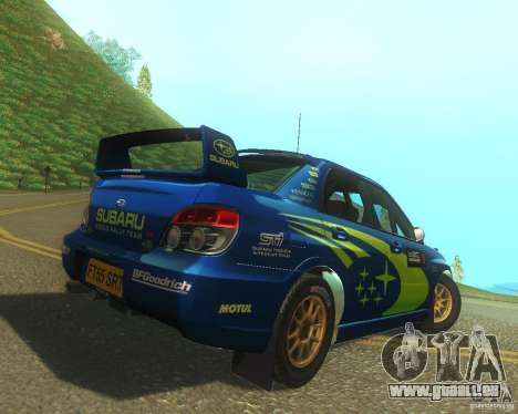 Subaru Impreza WRX STI DIRT 2 pour GTA San Andreas