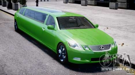 Lexus GS450 2006 Limousine pour GTA 4