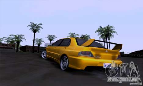 Mitsubishi Lancer Evolution IX 2006 für GTA San Andreas