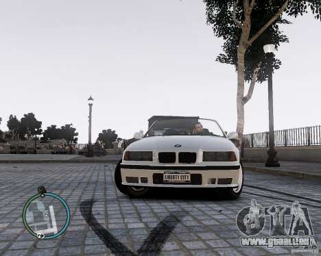 BMW M3 e36 1997 Cabriolet pour GTA 4