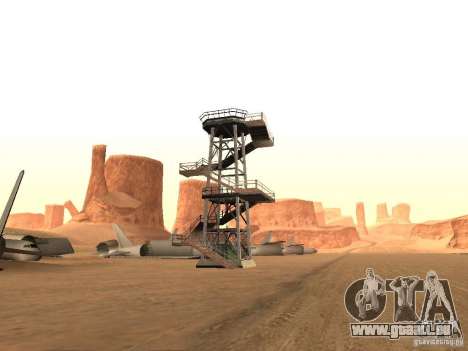 Neue Ausstattung für den Flughafen in der Wüste für GTA San Andreas