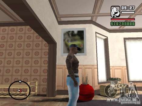 Ami James &amp; Chris Nunez Tattoo pour GTA San Andreas