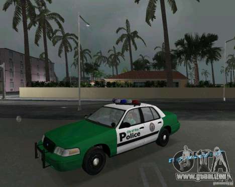 Ford Crown Victoria 2003 Police pour GTA Vice City