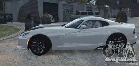 Dodge Viper SRT GTS 2013 für GTA 4