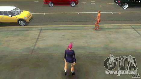 Girl Player mit 11skins pour GTA Vice City