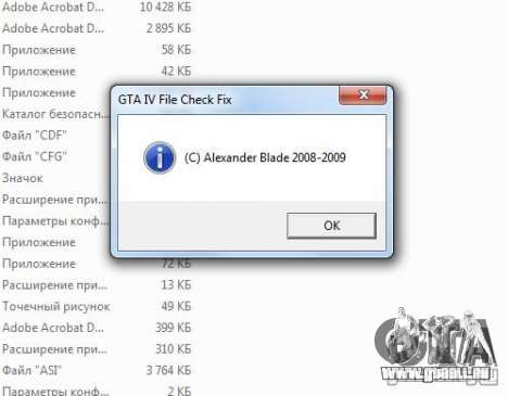 GTA IV File Check Fix pour GTA 4