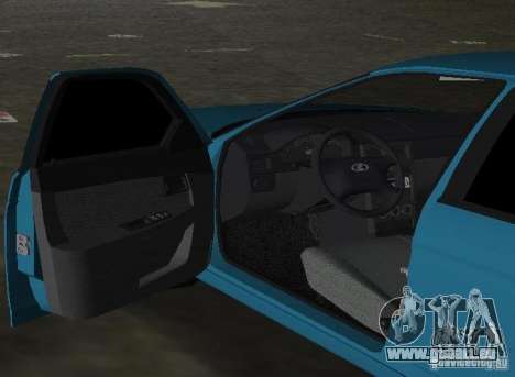 Lada Priora berline avec hayon arrière pour GTA Vice City
