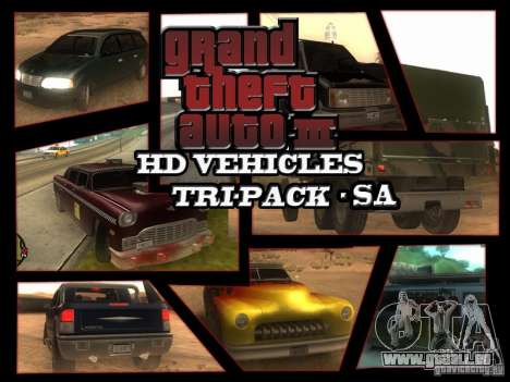 GTA3 HD Vehicles Tri-Pack III v.1.1 für GTA San Andreas