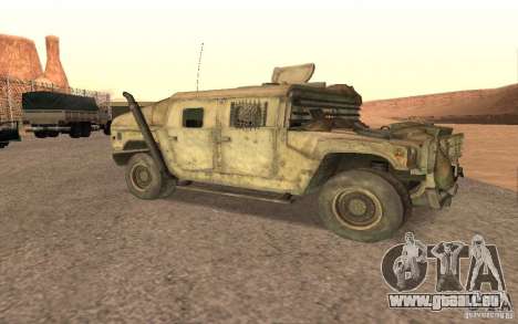 Hummer Spec Ops The Line pour GTA San Andreas