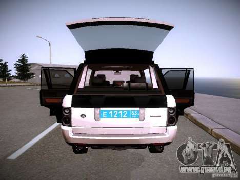 Range Rover Supercharged 2008 Police DEPARTMENT für GTA San Andreas
