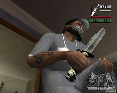 Le couteau de la stalker # 2 pour GTA San Andreas