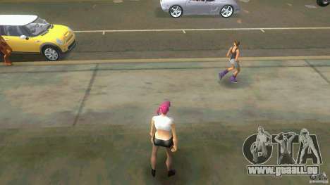 Girl Player mit 11skins pour GTA Vice City