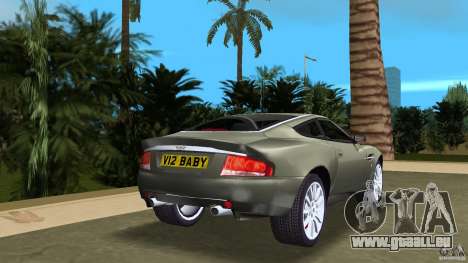 Aston Martin V12 Vanquish 6.0 i V12 48V pour GTA Vice City