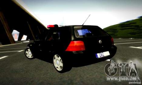 Volkswagen Golf Police für GTA San Andreas