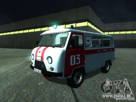 UAZ 3962 ambulance pour GTA San Andreas