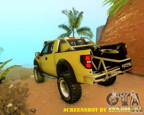 Ford F150 2011 SVT RapTor pour GTA San Andreas