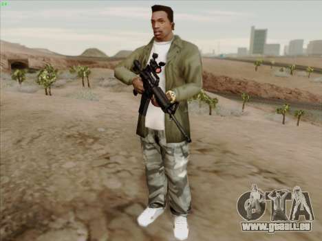 Colt Commando Aimpoint für GTA San Andreas