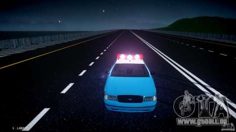 Ford Crown Victoria Classic Blue NYPD Scheme pour GTA 4