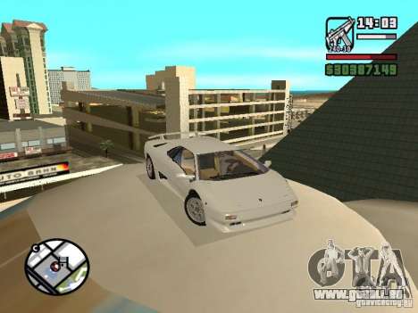 Lamborghini Diablo VT 1995 V2.0 pour GTA San Andreas