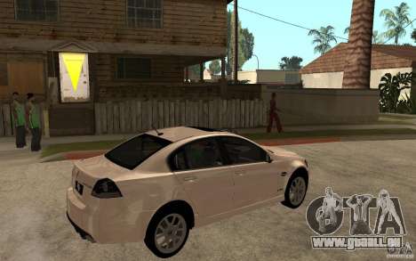 Pontiac G8 GXP 2009 für GTA San Andreas