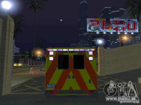 London Ambulance für GTA San Andreas