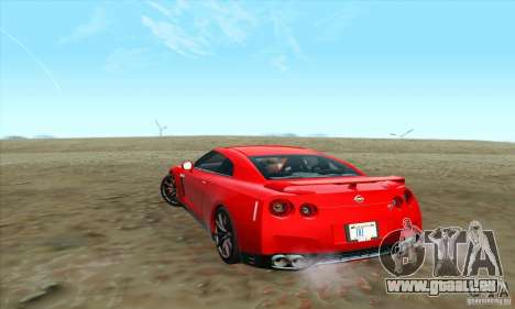 Nissan GT-R R-35 2012 pour GTA San Andreas