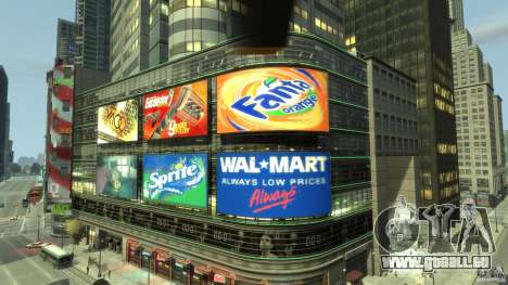 Real Time Square mod pour GTA 4