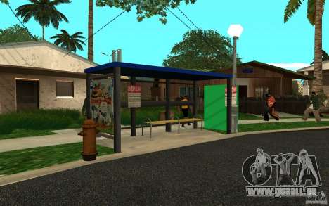 Nouvel arrêt de bus pour GTA San Andreas