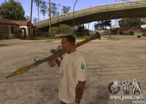 Le RPG-7 pour GTA San Andreas
