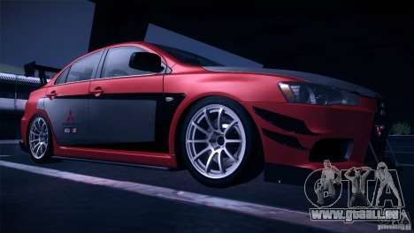 Mitsubishi Lancer Evolution X Tunable pour GTA San Andreas