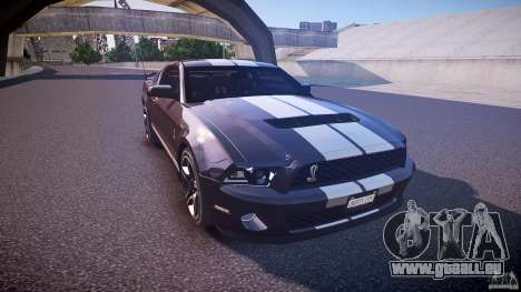 Ford Mustang Shelby GT500 2010 (Final) pour GTA 4