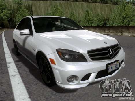 Mercedes-Benz C63 AMG 2010 pour GTA San Andreas