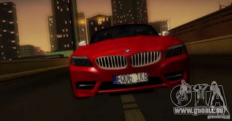 BMW Z4 Stock 2010 für GTA San Andreas