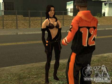 Girls from ME 3 pour GTA San Andreas
