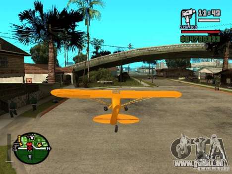 Piper J-3 Cub für GTA San Andreas