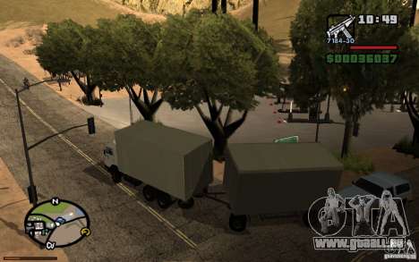 Aktives Dashboard v3. 2 (b) für GTA San Andreas