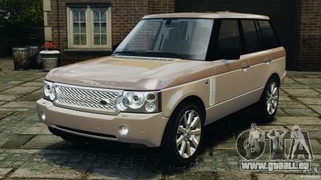 Range Rover Supercharged 2008 pour GTA 4