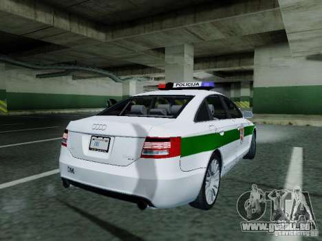 Audi A6 Police pour GTA San Andreas