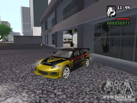 Mazda RX-8 Rockstar pour GTA San Andreas