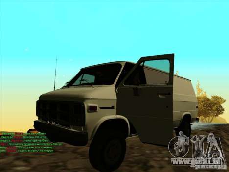 GMC Vandura C1500 pour GTA San Andreas