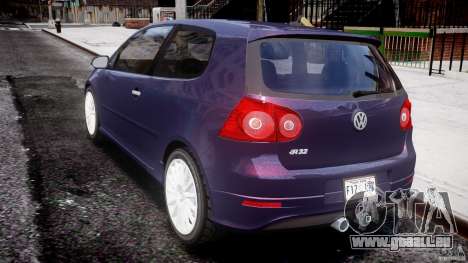 Volkswagen Golf R32 v2.0 pour GTA 4