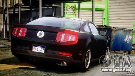 Ford Mustang V6 2010 Chrome v1.0 pour GTA 4