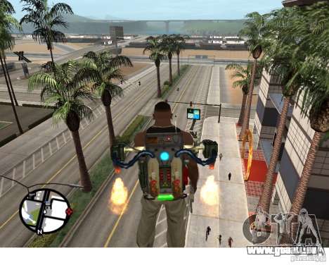 Un Jetpack nouveau pour GTA San Andreas