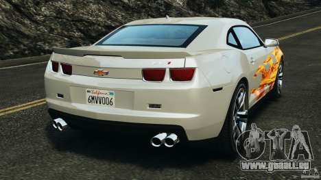 Chevrolet Camaro ZL1 2012 v1.0 Flames für GTA 4