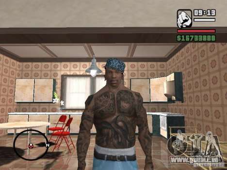 Ami James &amp; Chris Nunez Tattoo pour GTA San Andreas