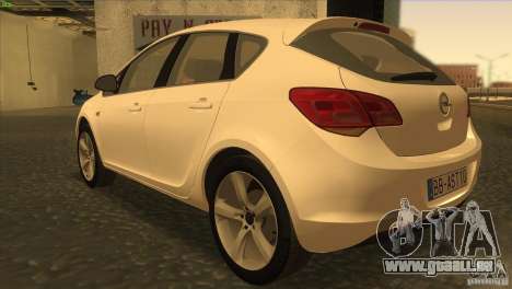 Opel Astra 2010 für GTA San Andreas